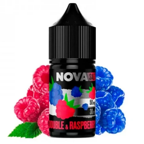 Сольова рідина Nova Double Raspberry (Подвійна Малина) 30 мл