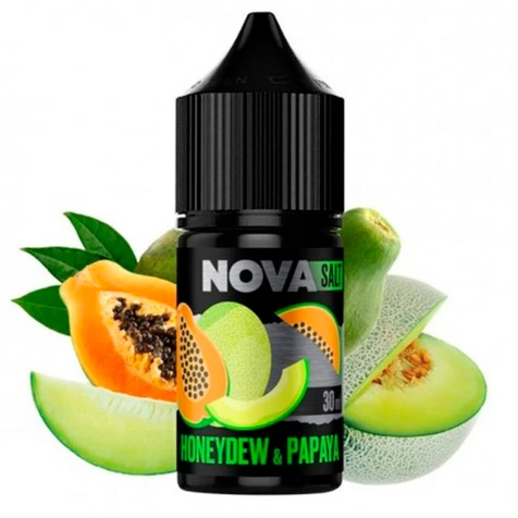 Сольова рідина Nova Honeydew Papaya (Медова Диня Папайя) 30 мл