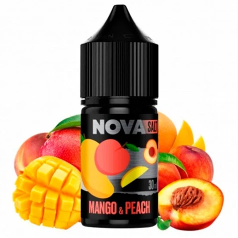 Сольова рідина Nova Peach Mango (Персик Манго) 30 мл