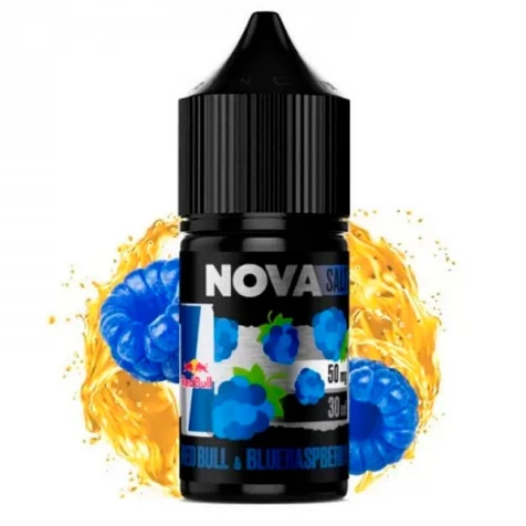 Сольова рідина Nova Redbull BlueRaspberry (Редбул Голубика) 30 мл