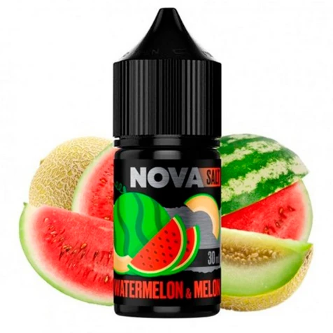 Сольова рідина Nova Watermelon Melon (Кавун Диня) 30 мл