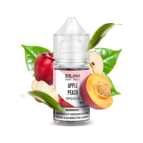 Сольова рідина Solana 1 Apple Peach (Яблуко Персик) 30 мл