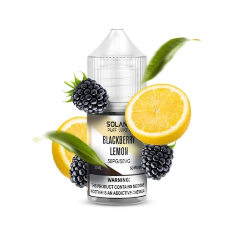 Сольова рідина Solana 1 Blackberry Lemon (Ожина Лимон) 30 мл