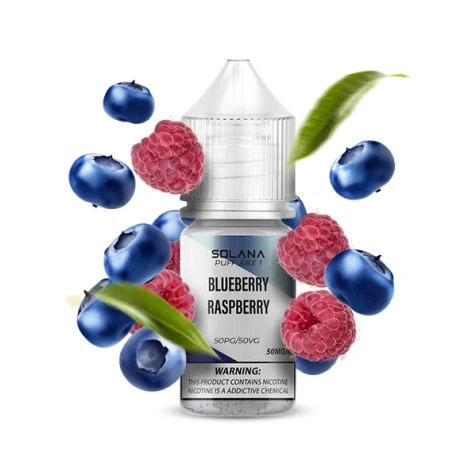 Солевая жидкость Solana 1 Blueberry Raspberry (Черника Малина) 30 мл