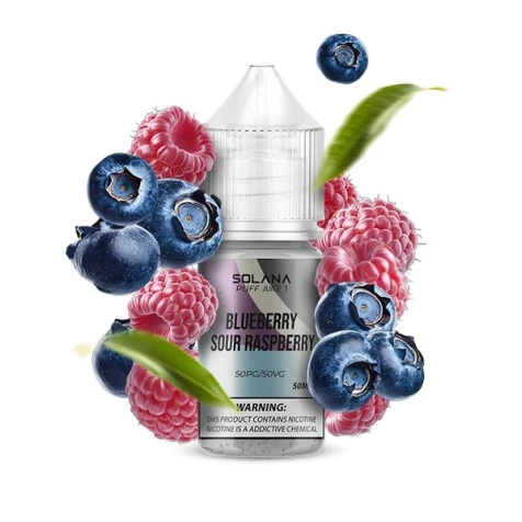 Сольова рідина Solana 1 Blueberry Sour Raspberry (Чорниця Кисла Малина) 30 мл