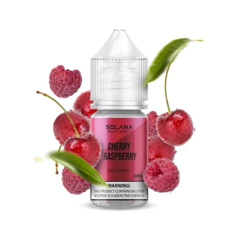 Солевая жидкость Solana 1 Cherry Raspberry (Вишня Малина) 30 мл