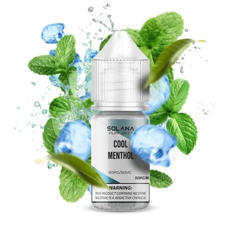 Солевая жидкость Solana 1 Cool Menthol (Кул Ментол) 30 мл
