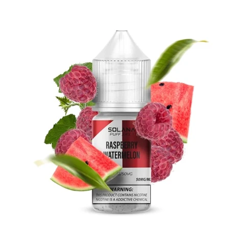 Сольова рідина Solana 1 Raspberry Watermelon (Малина Кавун) 30 мл