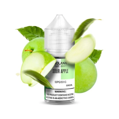 Сольова рідина Solana 1 Sour Apple (Кисле Яблуко) 30 мл
