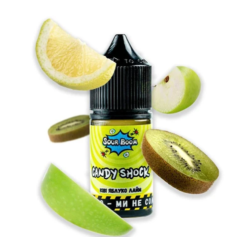 Сольова рідина Sour Boom Candy Shock (Кенді Шок) 30 мл