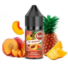 Сольова рідина T-Juice Peach Pineapple (Персик Ананас) 30 мл