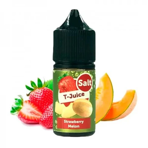Сольова рідина T-Juice Strawberry Melon (Полуниця Диня) 30 мл