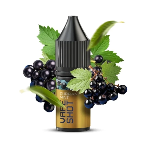 Солевая жидкость Vape Shot Currant Mint (Смородина Мята) 10 мл