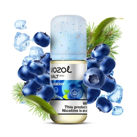 Сольова рідина Vozol Prime Blueberry Ice (Чорниця Лід) 30 мл