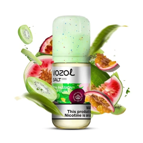 Солевая жидкость Vozol Prime Kiwi Passion Fruit Guava (Киви Маракуйя Гуава) 30 мл