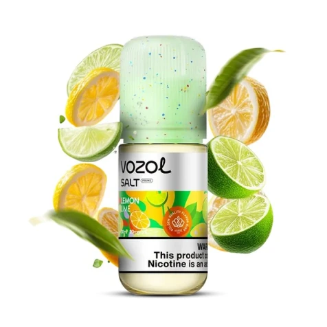 Сольова рідина Vozol Prime Lemon Lime (Лимон Лайм) 30 мл