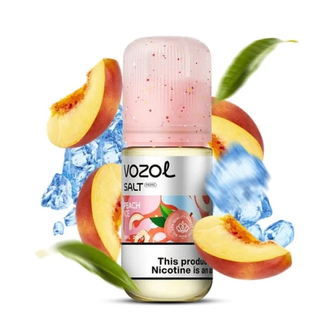 Сольова рідина Vozol Prime Peach Ice (Персик Лід) 30 мл