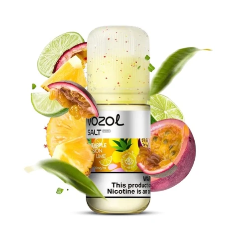 Сольова рідина Vozol Prime Pineapple Passion Fruit Lime (Ананас Маракуя Лайм) 30 мл