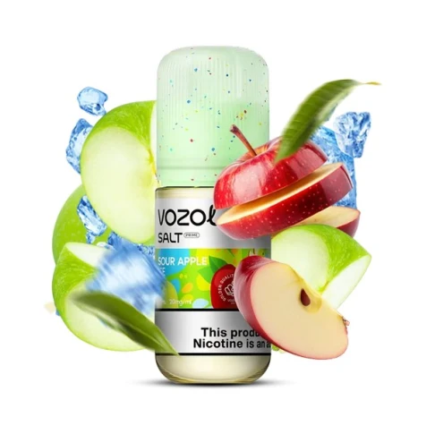 Сольова рідина Vozol Prime Sour Apple Ice (Кисле Яблуко Лід) 30 мл