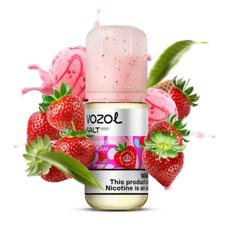 Сольова рідина Vozol Prime Strawberry Ice Cream  (Полуниця Морозиво) 30 мл