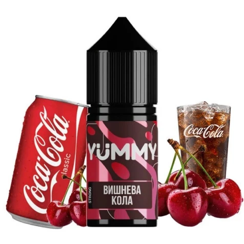 Солевая жидкость Yummy Cherry Kola (Вишневая Кола) 30 мл