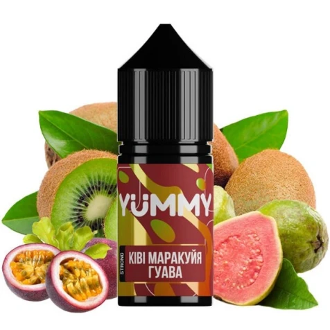 Солевая жидкость Yummy Kiwi Passion fruit Guava (Киви Маракуйя Гуава) 30 мл