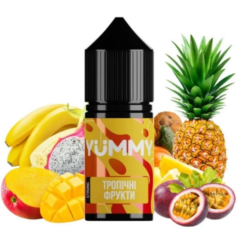 Солевая жидкость Yummy Tropical Fruits (Тропические Фрукты) 30 мл